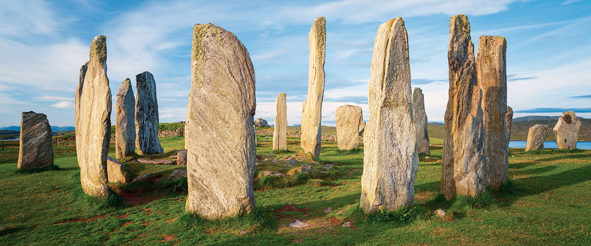 The Calanais standing stones, Isle of Lewis